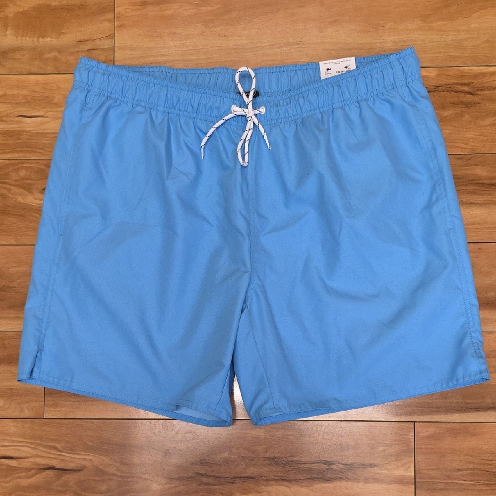 NEW St. John's Bay 7in Elastic Swim Trunks Size XL